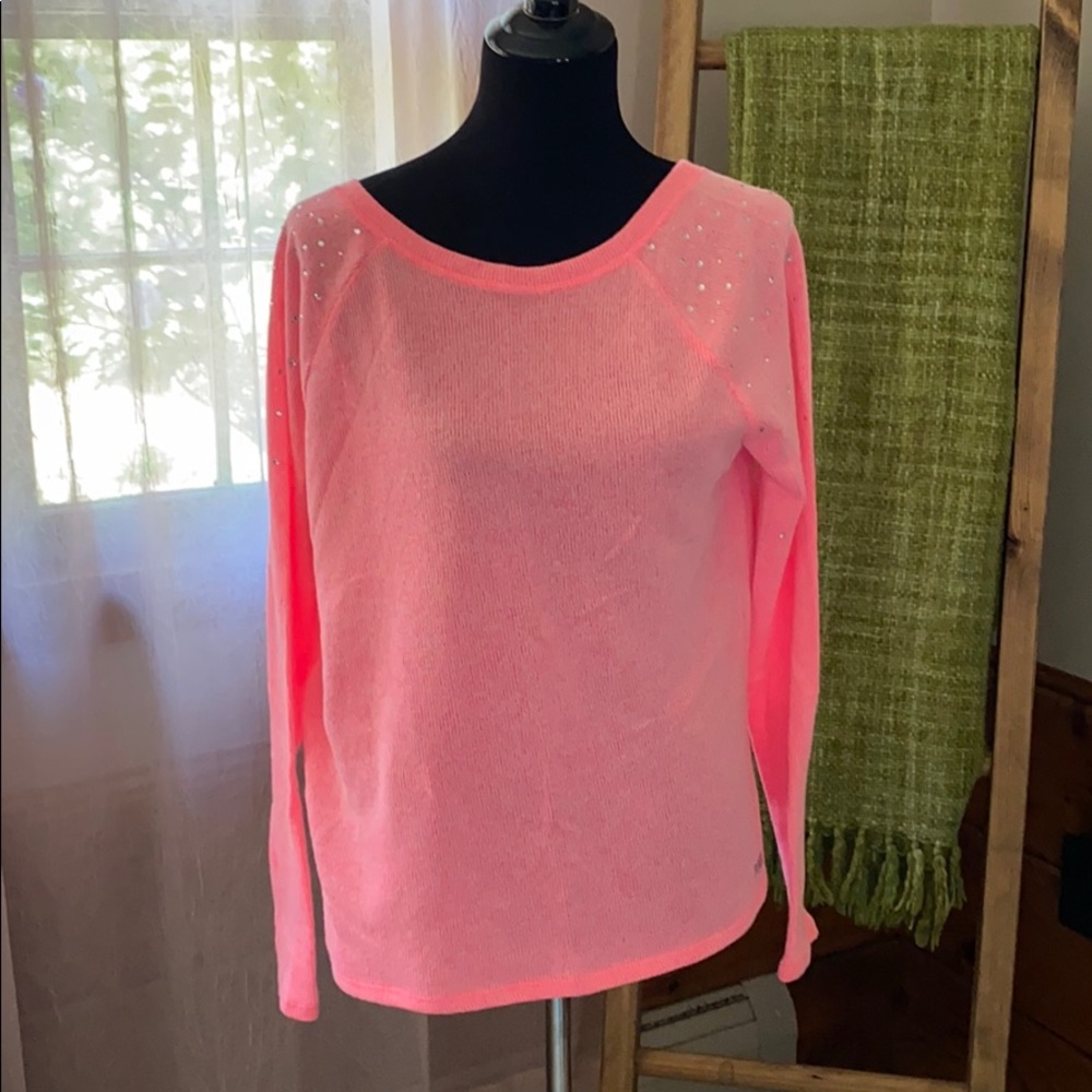 PINK Hot Pink Sweater